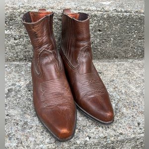 Women’s Size 9.5 Leather Cowboy Boots